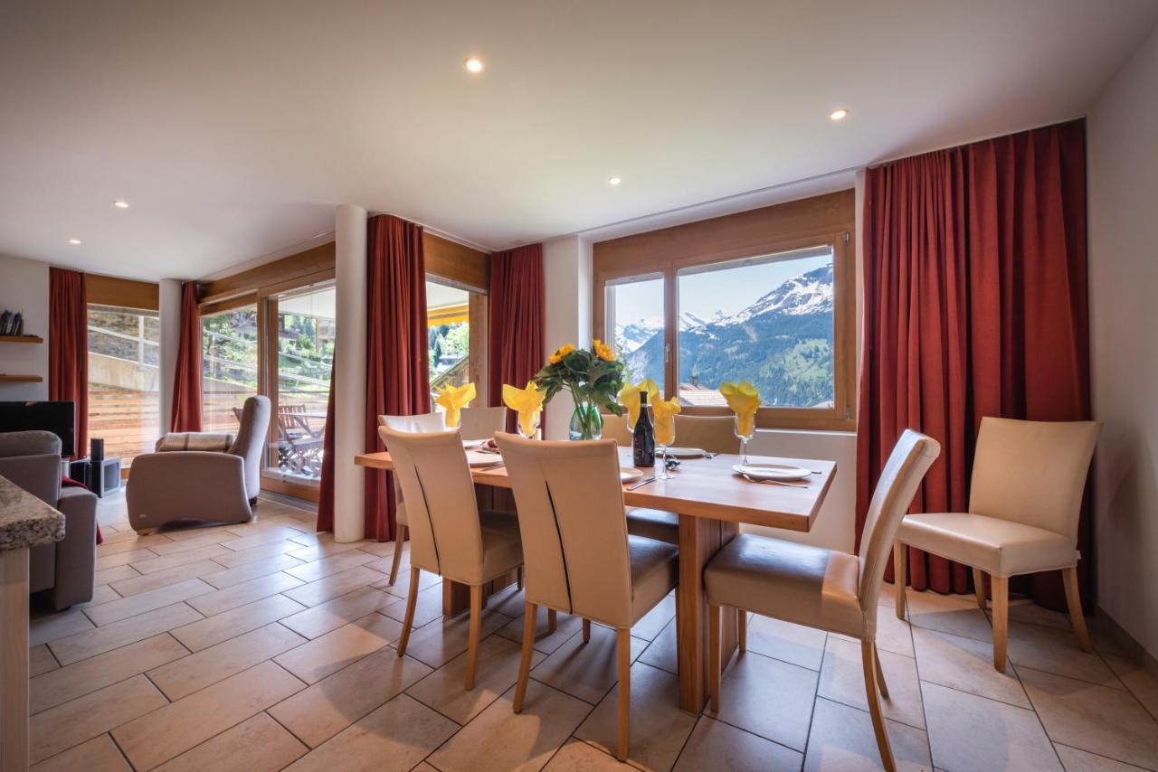 Appartamento Chalet Am Acher 3 Wengen Esterno foto