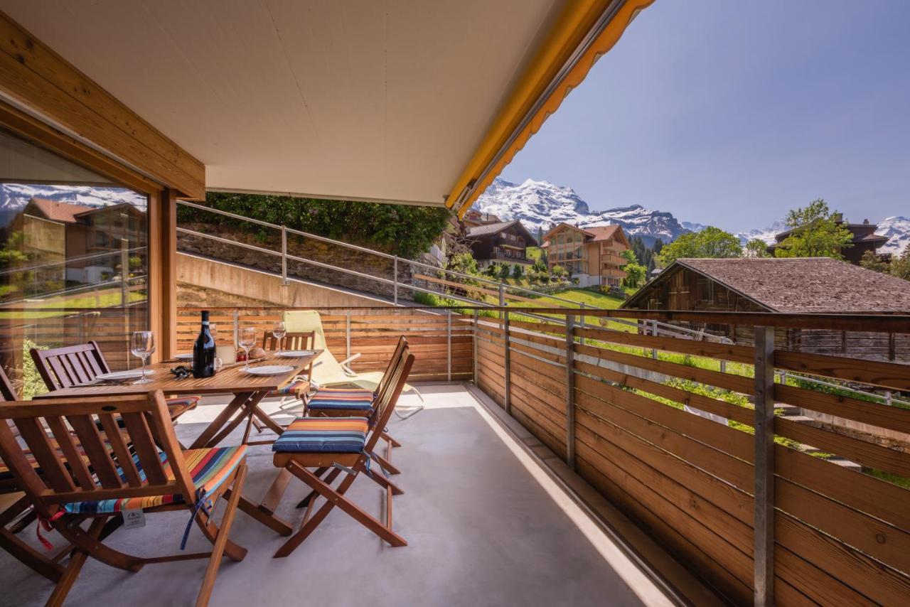 Appartamento Chalet Am Acher 3 Wengen Esterno foto