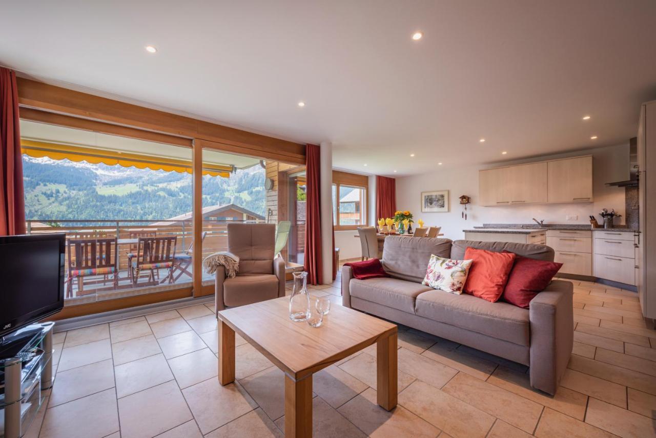 Appartamento Chalet Am Acher 3 Wengen Esterno foto