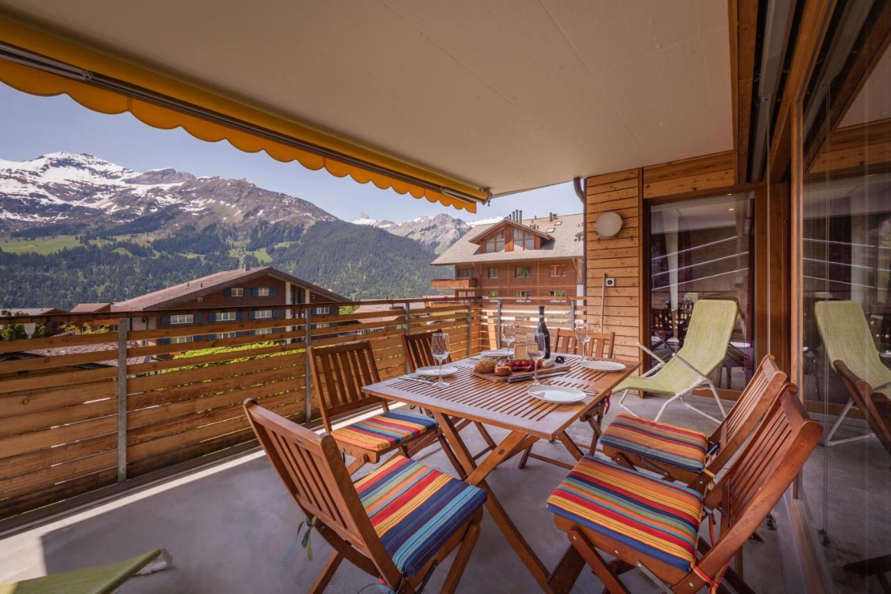 Appartamento Chalet Am Acher 3 Wengen Esterno foto