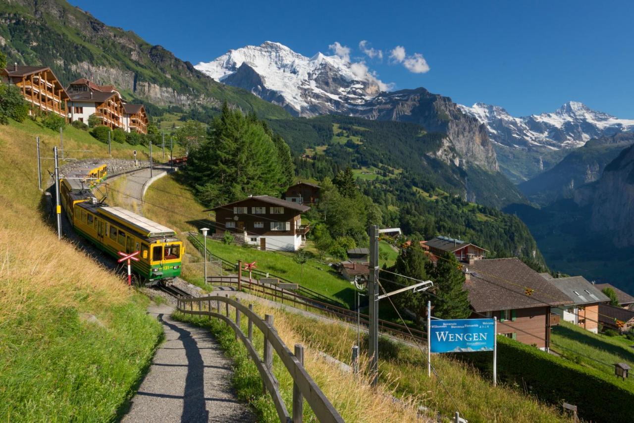 Appartamento Chalet Am Acher 3 Wengen Esterno foto